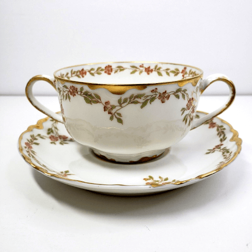 Haviland & Co. France Limoges Tea Cup & Saucer